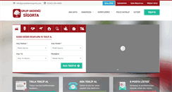 Desktop Screenshot of grupakdenizsigorta.com